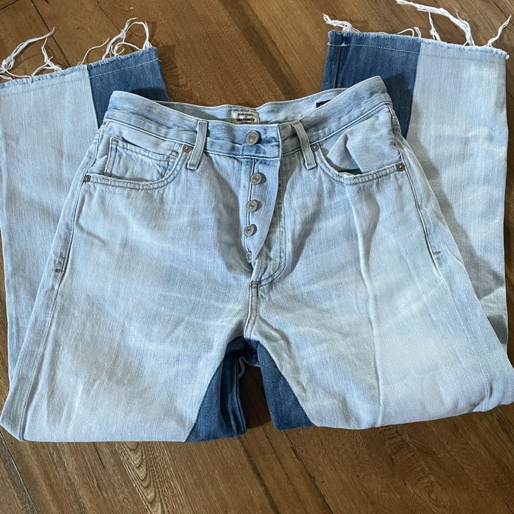 Citizens of humanity crop jeana wide leg